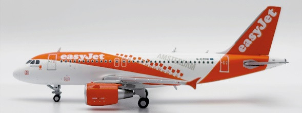 JC Wings Easyjet Airbus A319 "Amsterdam" Reg: G-EZDN EW4319003 1:400 With Antenna