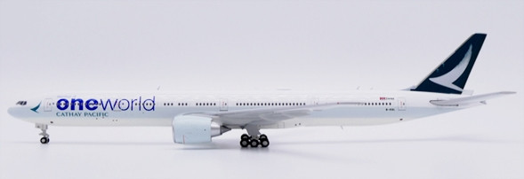 JC Wings Cathay Pacific Boeing 777-300ER "NC+Oneworld" Reg: B-KQL SA4057 1:400 With Antenna