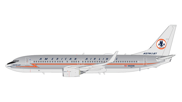 Gemini100 American Airlines Boeing 737-800 N905NN Astrojet livery diecast model 1:100 scale