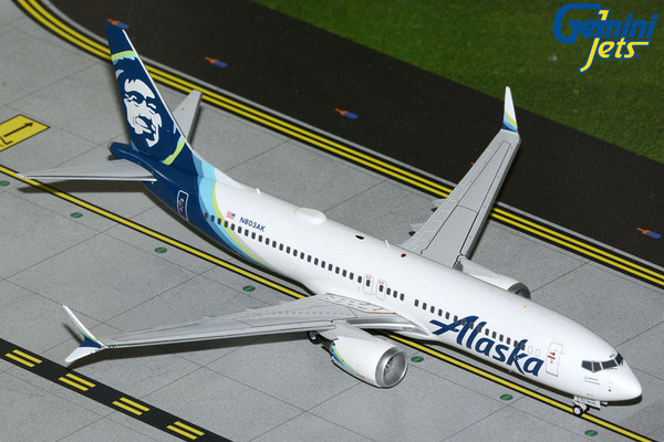 Alaska Airlines Boeing 737 MAX 8 Reg: N803AK G2ASA1488 Scale 1:200