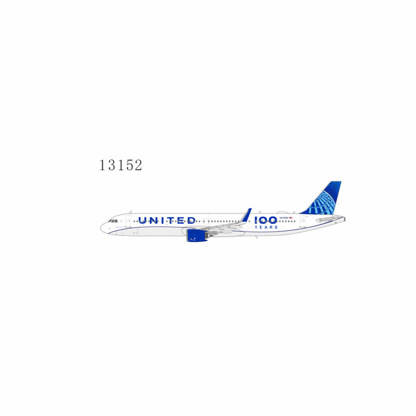 NG Models United Airlines Airbus A321neo N44550 Ultimate 13152 Scale 1:400