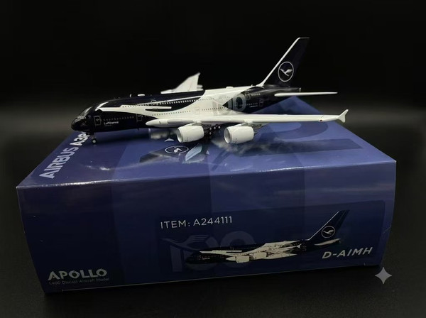 Lufthansa Airbus A380-800 100th Year Special Livery D-AIMK A244111 Scale 1:400