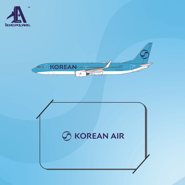 Korean Air Boeing 737-900 HL8221 HA7390004 Scale 1:400