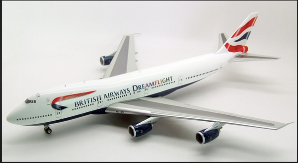 InFlight200 British Airways Boeing 747-200 Dreamflight Scale 1:200