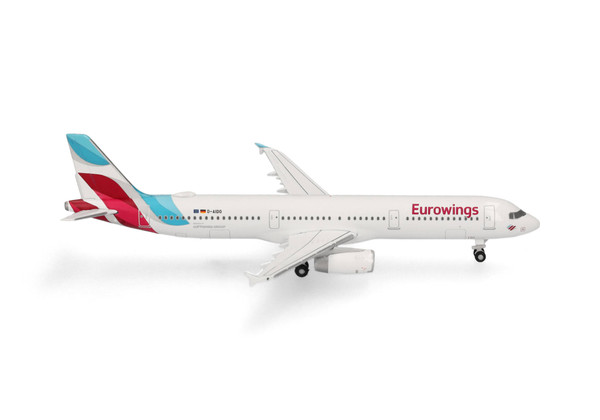 Herpa Eurowings Airbus A321 Reg: D-AIDO HE539159 Scale 1:500