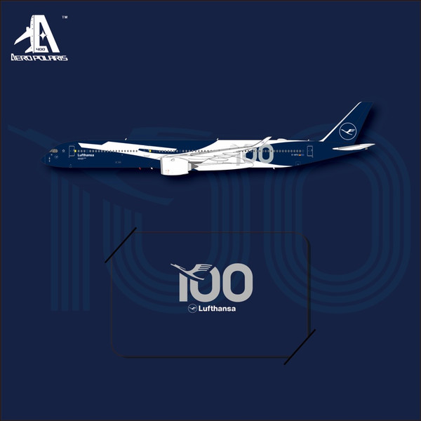 Lufthansa Airbus A350-1000 Lufthansa 100 D-AIFA HA35K0014 Scale 1:400