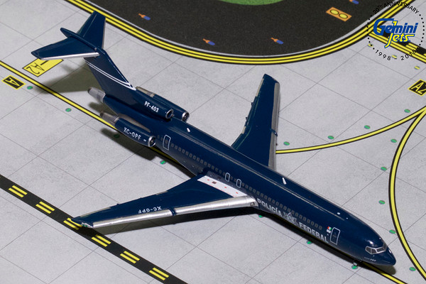Gemini Jets MEXICAN FEDERAL POLICE B727-200 XC-OPF GJPFM1705 1:400