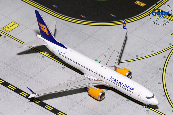 Gemini Jets ICELANDAIR B737 MAX-8 (New Livery) TF-ICE GJICE1767 1:400