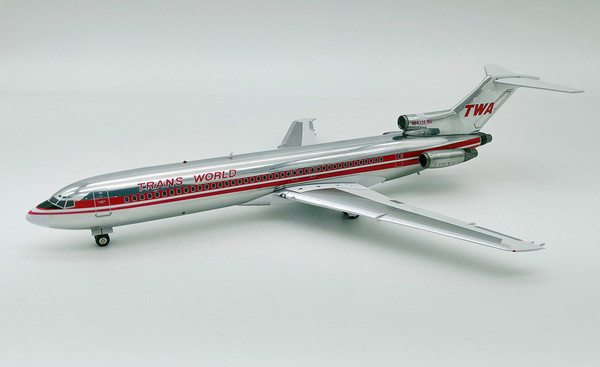 TWA Boeing 727-200 N64339 With Stand IF722TW1018P Inflight200 1:200