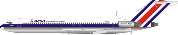 Inflight200 LACSA Boeing 727-200 N1279E CR002 1:200
