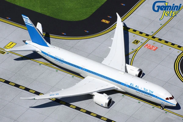 Gemini Jets El Al Israel B787-9 retro livery GJELY1893 1:400