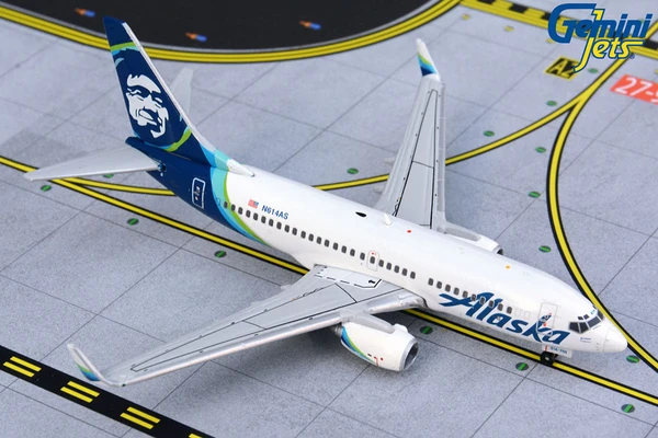 Gemini Jets Alaska B737-700W N614AS (new livery) GJASA1871 1:400