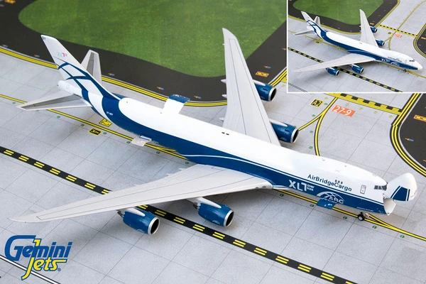 Gemini Jets Air Bridge Cargo B747-8F VP-BBY (Interactive Series) GJABW1895 1:400