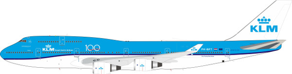 Inflight200 KLM Boeing 747-400 PH-BFT KLM747FAREWELL 1:200