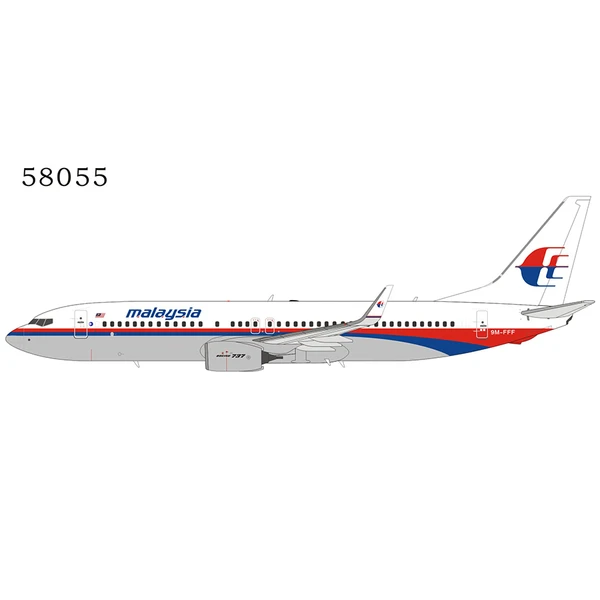 NG Model Malaysia Airlines 737-800/w 9M-FFF 58055 1:400