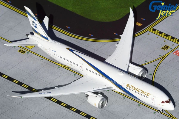 Gemini Jets El Al Israel B787-9 (Jerusalem of Gold) GJELY1904 1:400
