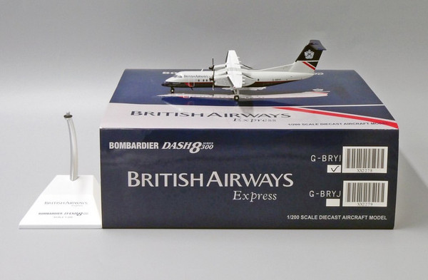 JC Wings BRITISH AIRWAYS EXPRESS DASH 8 - Q300 (LANDOR LIVERY) G-BRYI JC2BAW278 1:200