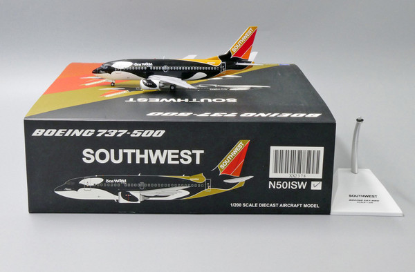 SOUTHWEST B737-500 “SHAMU OHIO” N501SW JC2SWA378 1:200 Exclusive Release!