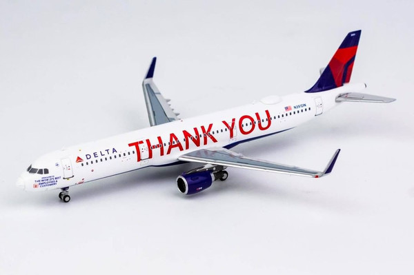 NG Model Delta Air Lines THANK YOU Livery A321-200/w N391DN 13018 1:400
