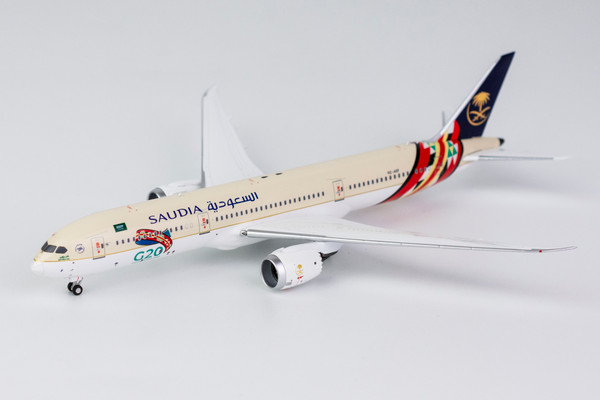 NG Model Saudi Arabian Airlines G20 Saudi Arabia 2020 787-9 Dreamliner HZ-ARF 55060 1:400