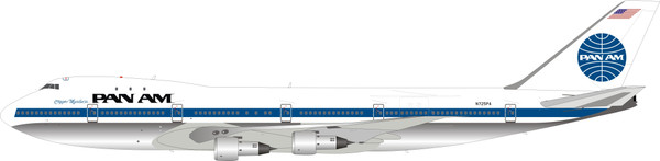 Inflight200 Pan Am Boeing 747-100 N725PA IF741PA0121P 1:200