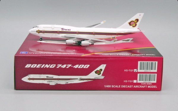 JC Wings THAI AIRWAYS B747-400 (OLD LIVERY) HS-TGY LH4THA173 1:400