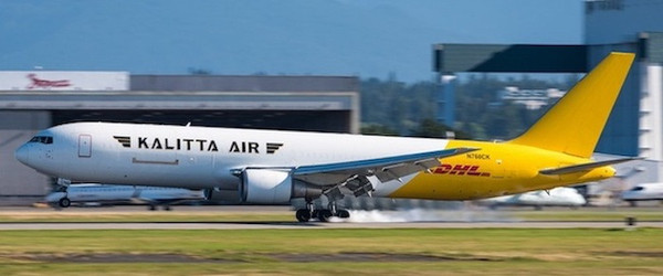 Phoenix Model Kalitta Air (DHL) B767-300ER(BDSF) N760CK PH4CKS2135 1:400