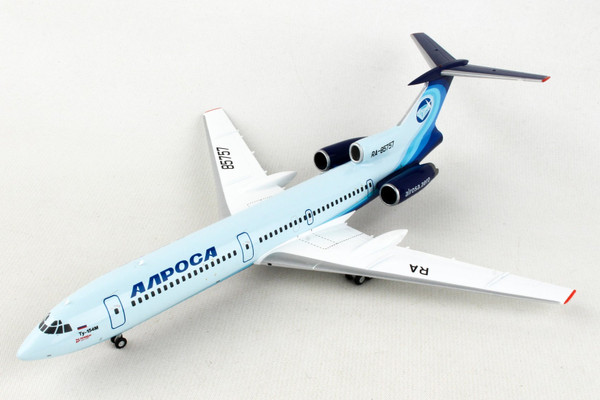 HERPA ALROSA TU154M LAST COMMERCIAL FLIGHT HE571388 1:200