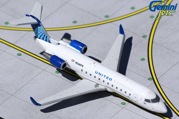 Gemini Jets United Express CRJ200LR N246PS GJUAL1966 1:400