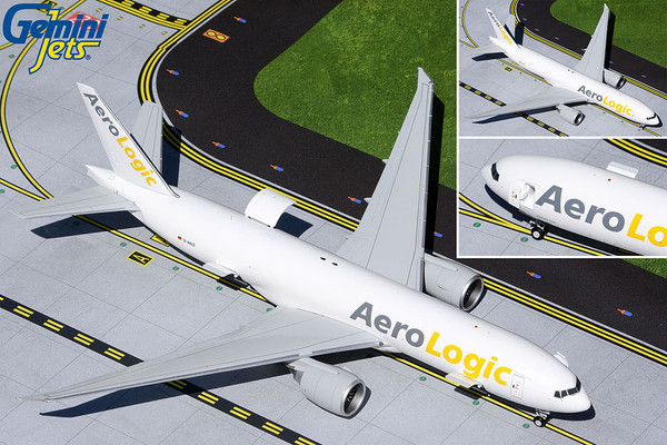 Gemini200 AeroLogic B777F Interactive Series, NEW MOULD D-AALD G2BOX949 1:200