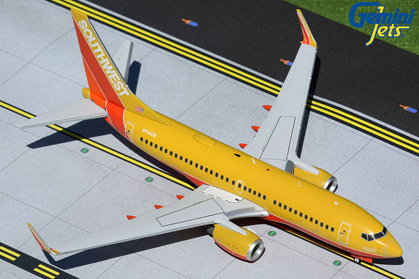 Gemini200 Southwest Airlines B737-700(W) "Southwest Classic" N714CB G2SWA961 1:200
