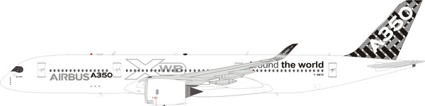 Inflight200 Airbus A350-941 F-WWYB With Stand IF359AIRBUSWT 1:200