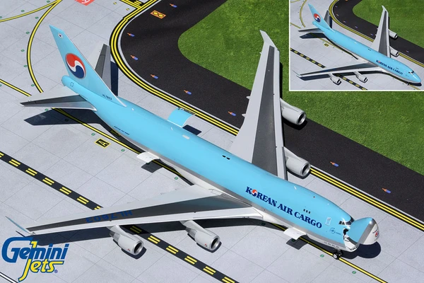 Gemini200 Korean Air Cargo B747-400ERF Interactive Series HL7603 G2KAL930 1:200