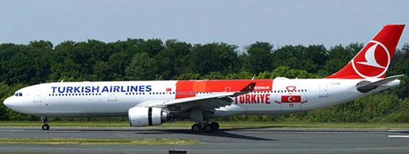 JC Wings Turkish Airlines A330-300 TC-LND "Tarihi Forma Livery" EW4333011 1:400