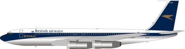 Inflight200 BOAC / British Airways Boeing 707-336C G-AXGW ARDBA28 1:200