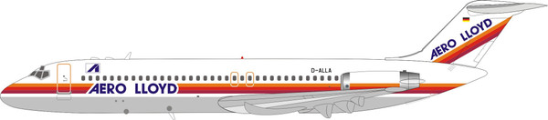 Inflight200 Aero Lloyd McDonnell Douglas DC-9-32 D-ALLA IFDC9YP0921 1:200