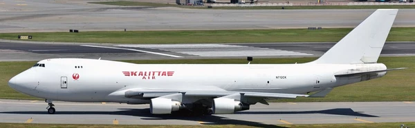 Phoenix Model Kalitta Air (JAL) Boeing 747-400F N712CK PH4CKS2169 1:400