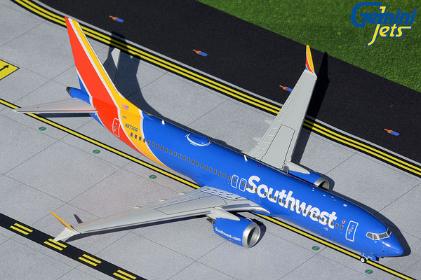 Gemini200 Southwest Airlines B737 MAX 8 N8730Q G2SWA1008​ 1:200