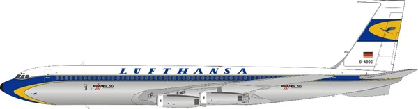 JFox/Inflight200 Lufthansa 707-458 Polished D-ABOC JF-707-4-001P 1:200