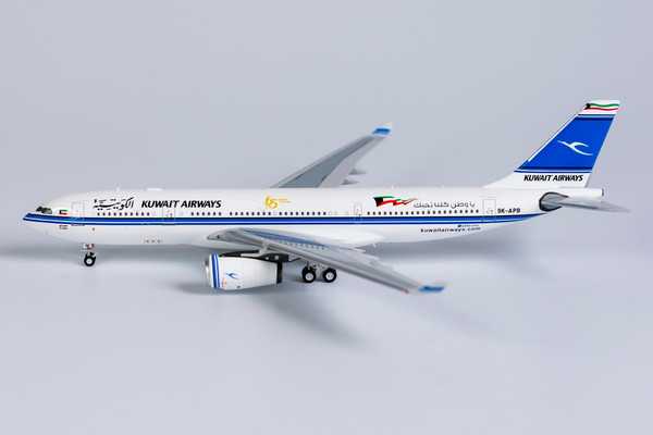 NG Model Kuwait Airways with "65 years" sticker A330-200 9K-APB 61040 1:400