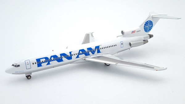B-Models/Inflight200 Pan Am Boeing 727-200 N368PA with stand and coin B-722-PAA-30 1:200