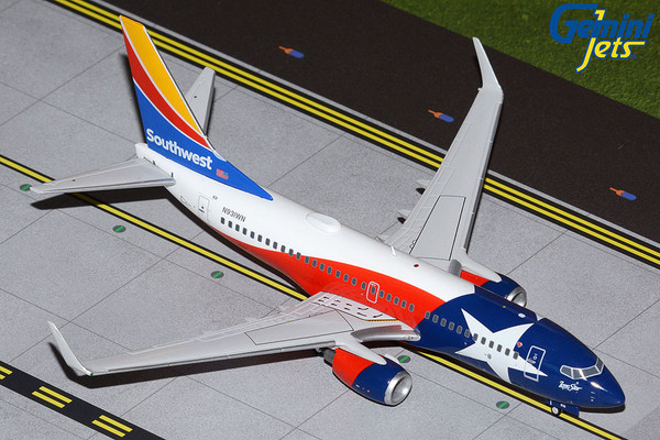 Gemini200 Southwest Airlines B737-700 "Lone Star One" N931WN G2SWA1009 1:200