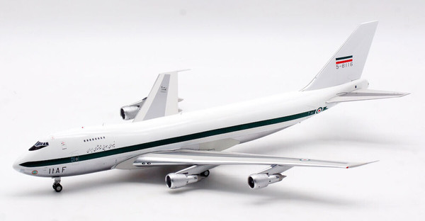 Inflight200 Iran - Air Force Boeing 747-2J9F 5-8116 polished IF741IIAF01P 1:200