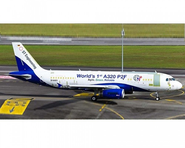 JC Wings Airbus A320P2F D-AAES "World's 1st A320 P2F" LH4AIR279 1:400