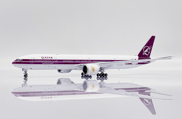 Qatar Airways B777-300ER A7-BAC "Retro Livery" JC4QTR0068 1:400