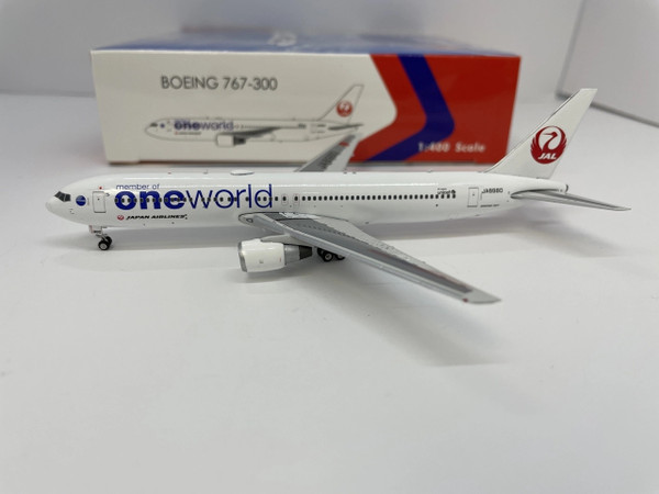Phoenix Model Japan Airlines B767-300 JA8980 "One World" PH4JAL2247 1:400
