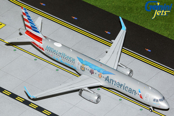 Gemini200 American Airlines A321-200 N167AN “Flagship Valor/Medal of Honor” N167AN G2AAL1156 1:200