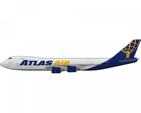 Phoenix Model Atlas Air B747-8F N856GT PH4GTI2273 1:400