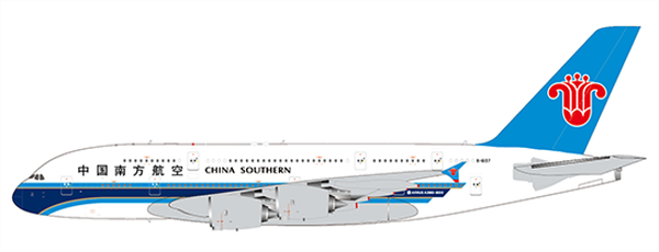 JC Wings China Southern Airlines Airbus A380 Reg: B-6137 With Antenna XX40044 1:400