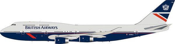 Inflight200 British Airways Boeing 747-400 G-BNLL With Stand and coin ARDBA41 1:200